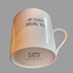 White Mug with Humorous Text